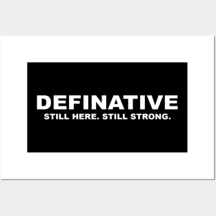 Definative Posters and Art